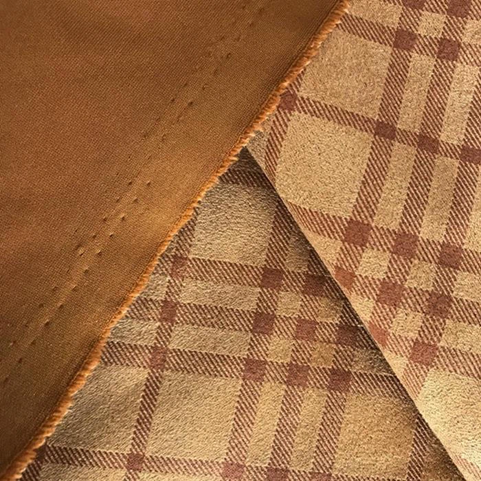 Printed Air Lay Suede Fabric